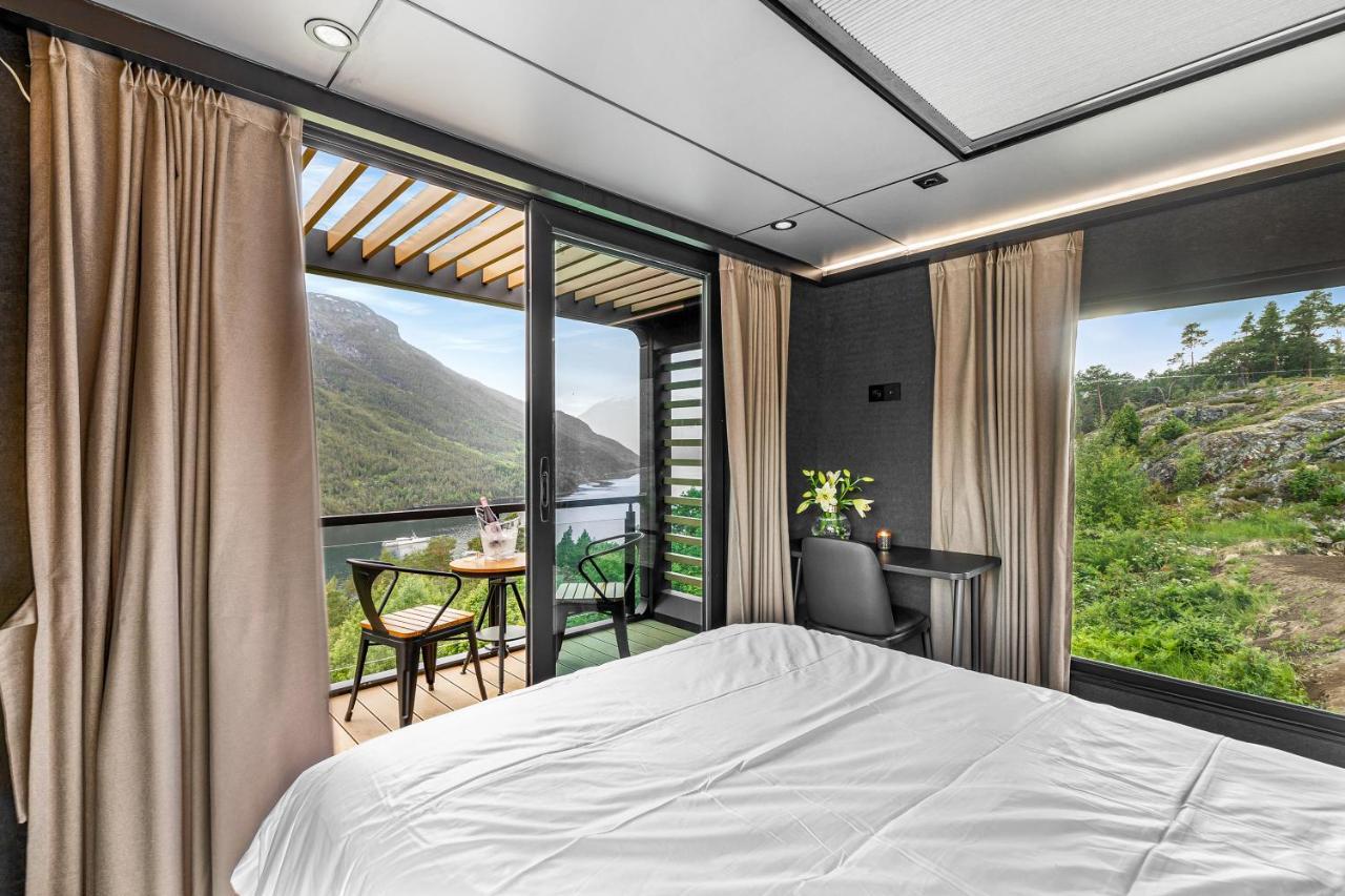 Sogndal Fjordpanorama - The View Villa Bagian luar foto