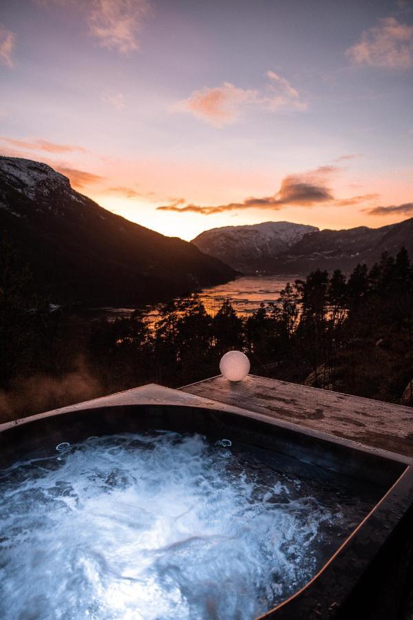 Sogndal Fjordpanorama - The View Villa Bagian luar foto